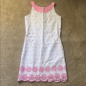 A-Line Embroidered Dress